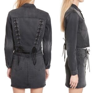 L’AGENCE Zuma Lace Up Jacket